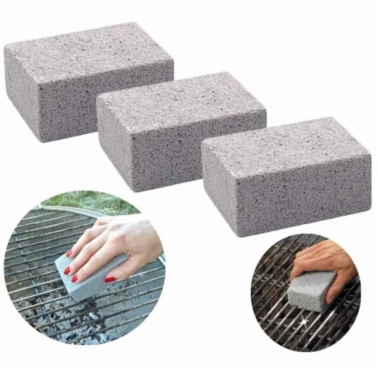 Bbq Grill Cleaning Brush Brick Block Barbecue Cleaning Stone Pumice Safe Cleaner