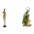 thumbnail image 1 of Elegante figura de tribal para decoración del hogar, dormitorio, mesa, mueble de TV, escritorio, entrada, centro de mesa, oficina o como reg, 1 of 8