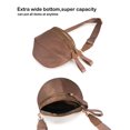 thumbnail image 4 of Bolso FEIBOON espacioso de nailon tipo bandolera marrón, 4 of 6