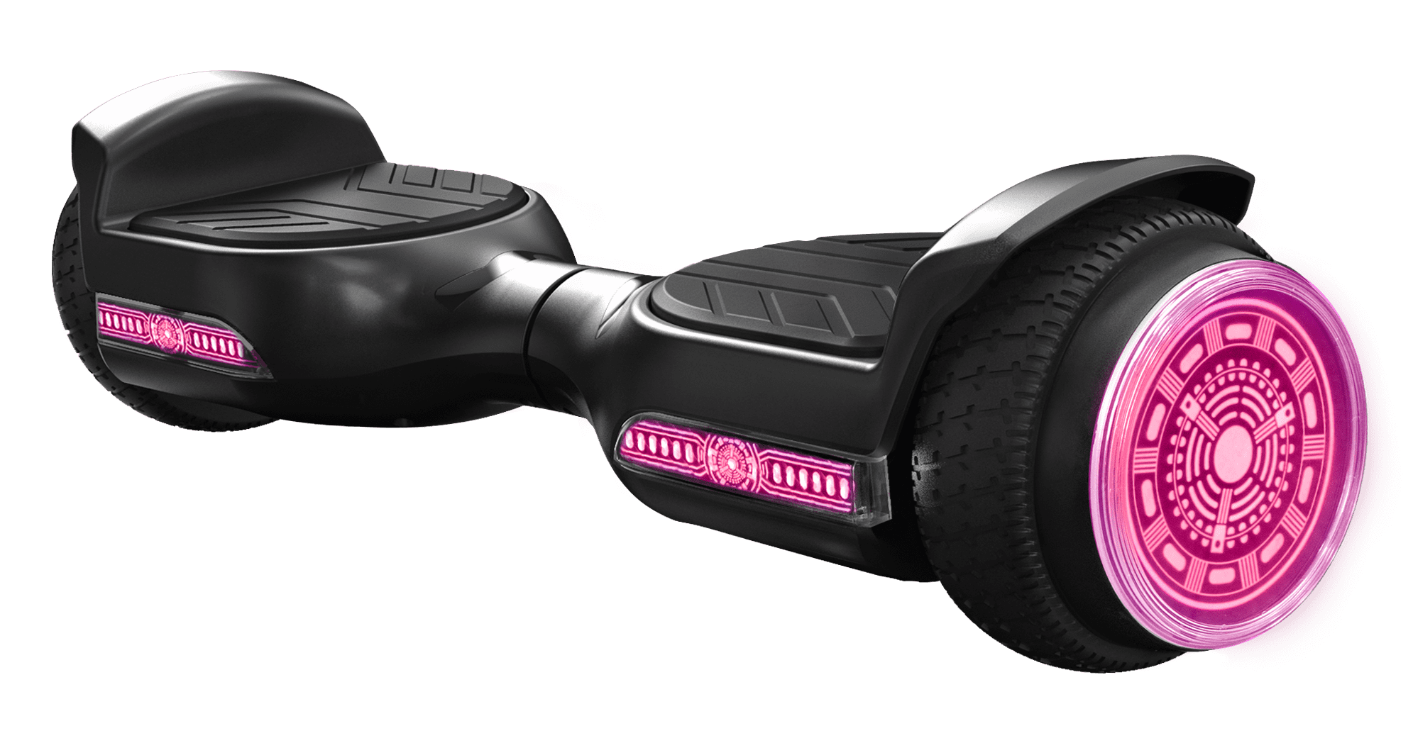 Voyager Hoverbeats Pink Hoverboard with Bluetooth Speaker and Light-up ...