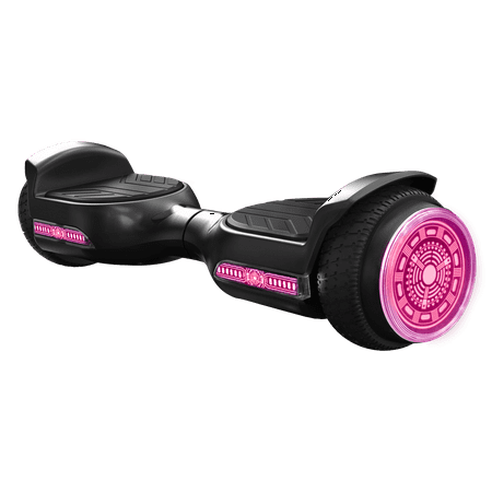 Voyager Hoverbeats Pink Hoverboard with Bluetooth Speaker and Light-up Wheels for Kids
