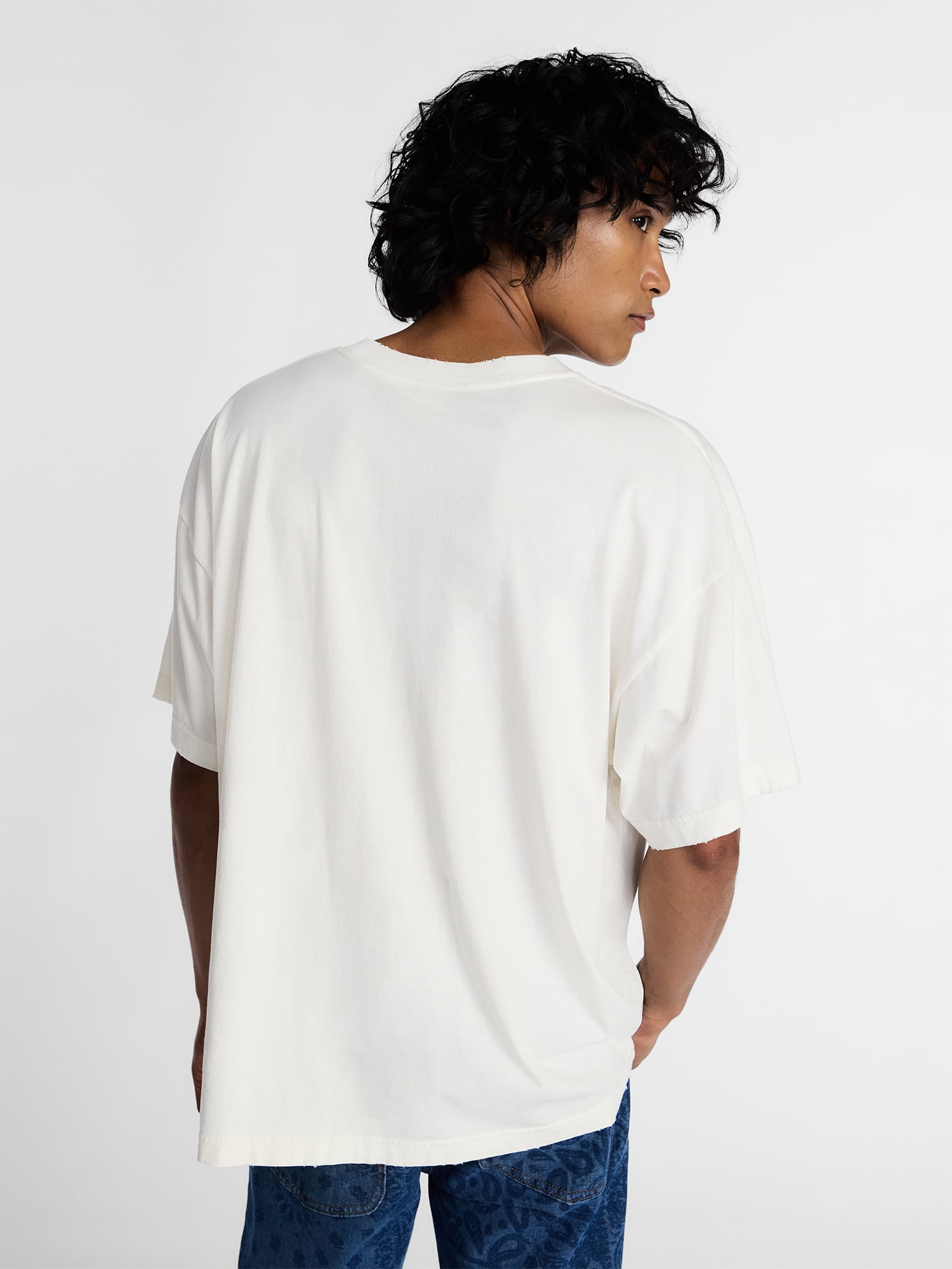Kacey Lee Men's and Big Men's Graphic Boxy Tee, Sizes S-2XL