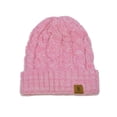 thumbnail image 2 of Basico Unisex Adult Warm Chunky Soft Stretch Cable Knit Beanie Cap Hat, 2 of 3