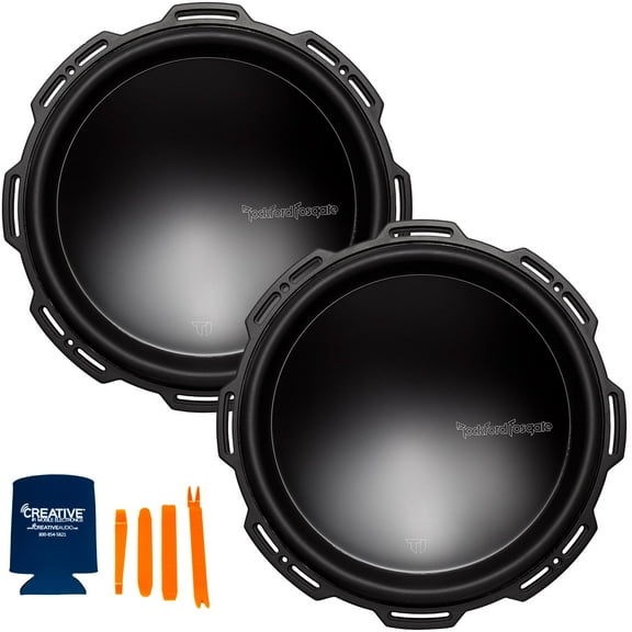 Rockford Fosgate 2 T1D215 Power Series 15" Dual 2-Ohm Subwoofers