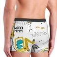 thumbnail image 5 of Disketp Dinosaur On Excavator Men'S Boxer Briefs,Soft And Breathable Cotton Underwear With Comfortflex Waistband, 5 of 8