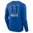thumbnail image 3 of Men's Bo Bichette Royal Toronto Blue Jays Name & Number Fastball Long Sleeve T-Shirt, 3 of 3