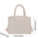 thumbnail image 3 of Bolso de bufanda brillante de charol de gran capacidad • Bolso bandolera versátil de hombro • Diseño casual de PU, múltiples compartimentos, correa ajustable, 3 of 6