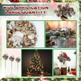 thumbnail image 5 of Topboutique 20 PCS Pinecones Snow Christmas Pine Cones 2 inch Pine Cones with 7inch Wired Pick for Christmas Tree, Pine Cones Decorations Home Holiday Party，Christmas Tree Decoration, 5 of 8