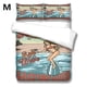 thumbnail image 2 of Dibujos animados Edredón Cubierta Hogar Essentials Conjuntos de cama Conjuntos de almohadas Cubiertas de almohadas Multicolor Múltiples Tamaño Edredón Conjunto Adolescente Boy Regalos M 3 Piezas seitruly HA011561-09, 2 of 7