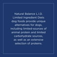 thumbnail image 3 of Natural Balance Limited Ingredient Diets Potato & Duck Formula Dry Dog Food, 26 Pounds, Grain Free, 3 of 12