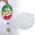 thumbnail image 2 of Resina de silicona DIY Etiquetas colgantes de epoxi colgante con campanas Fundición de árboles de Navidad para la ventana del hogar estiloC Sunnimix Resina epoxica, 2 of 8