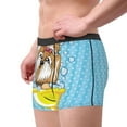 thumbnail image 2 of Uemuo Dog Takes a Bath in the Bathtub Pattern Men's Boxer Briefs,Trunk Anti-Chafing,Comfortable, Durable, and Stylish Underwear-Small, 2 of 9