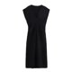 thumbnail image 3 of HH TRAF Vestido elegante de verano para mujer, de tendencia, liso, de 4 colores, escote en V, cintura plisada, vestidos decorativos, vestido elegante de playa para mujer, vestidos para mujer, 3 of 5