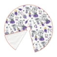 thumbnail image 3 of Balery Lavender Bicycle Printed Christmas Tree Skirt , Merry Christmas Party Christmas Tree Decoration,Adjustable Tree Skirt-36", 3 of 8
