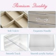 thumbnail image 2 of LotFancy Acrylic Jewelry Organizer, Jewelry Storage Case, 3 Drawers, 2 of 8