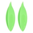 thumbnail image 1 of 2uds Frivolité Lanzaderas 63x17x10mm Coloridas Plástico Lanzaderas para Encaje-Confección Bricolaje Manual Artesanía Herramienta Tejer Artes Suministros, Verde, 1 of 5