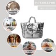 thumbnail image 7 of LinYooLi Puffer Tote Bag, Soft Puffy Bags for Women Light Winter Down Cotton Padded Quilted Tote Bag Shoulder Handbag Purse, 7 of 7