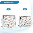 thumbnail image 4 of FORMRS 15"-15.6" Laptop Sleeve Protective Case Soft Carrying Quilted Computer Bag Cover, Red Easter Eggs, 4 of 7