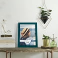 thumbnail image 6 of Woodgrain 8 in. x 10 in. Ocean Blue Picture Frame, 6 of 7
