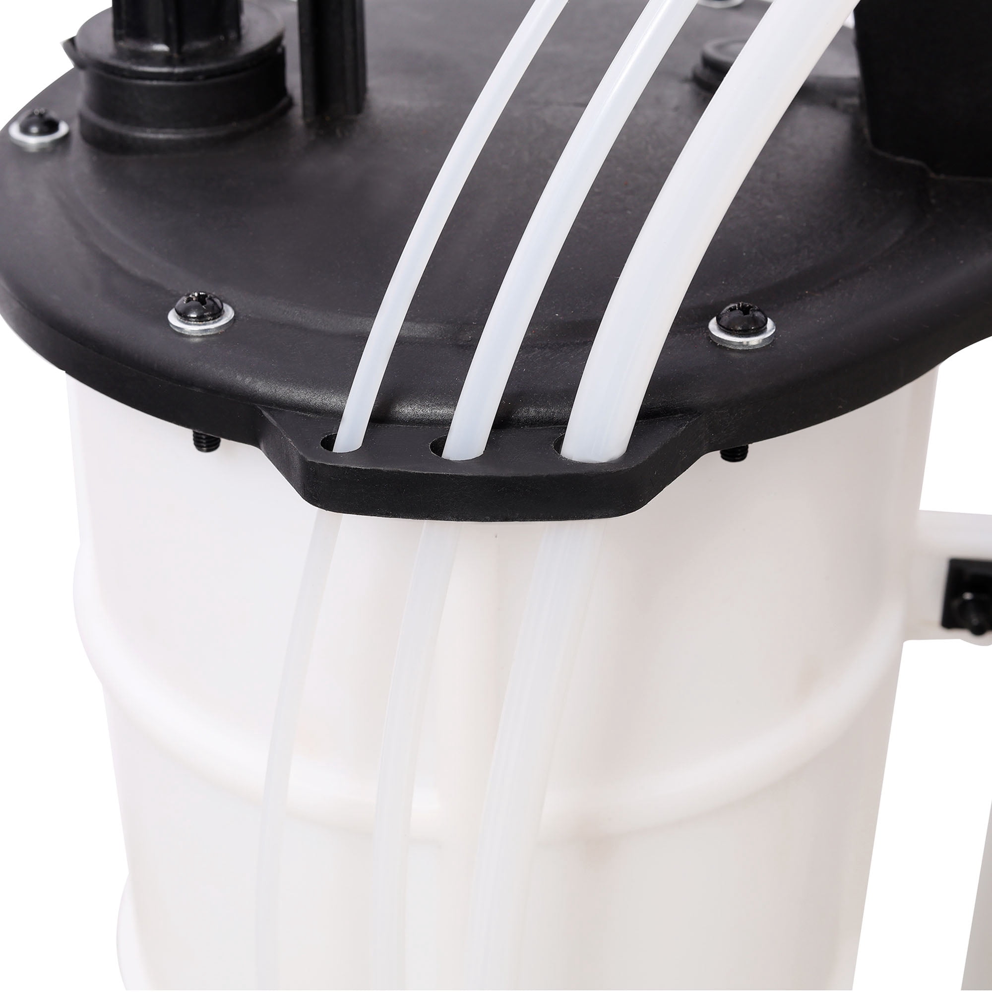 9L Manual Oil Extractor Pump for Automotive Fluids Durable Polypropylene Fluid Evacuator