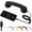 Black, variant on Type-C interface retro telephone handset, Bluetooth mobile phone handset with microphone, retro wired plug-in handheld phone handset.