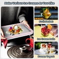 thumbnail image 2 of JoyMech Máquina para hacer rollos de helado, máquina para hacer helados, sartén para puntos dulces, plato frío instantáneo, ideal para hacer helados enrollados, granizados suaves, sorbete de yogur con, 2 of 5