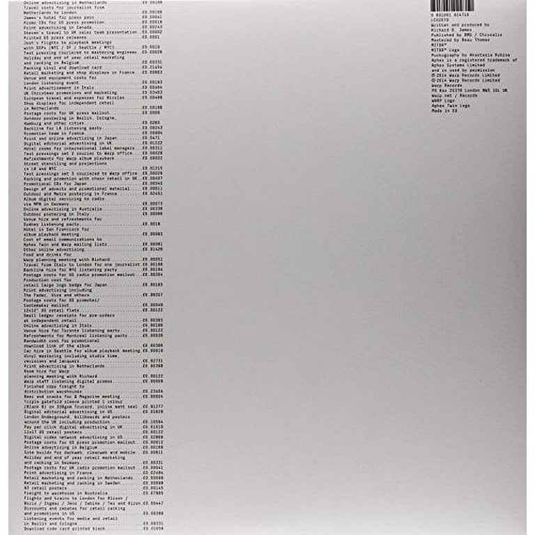 Aphex Twin - Syro - Music & Performance - Vinyl - Walmart.com