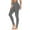Gray, variant on High Waisted Leggings For Women Classic Solid Color Tummy Control Exercise Leggings Casual Workout Yoga Pants Black L