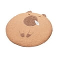thumbnail image 2 of Cojín de asiento de felpa de , almohada de suelo, cojín decorativo de dibujos animados, cómodo cojín de suelo para silla, cojín para cama, Rinorrea, 2 of 8
