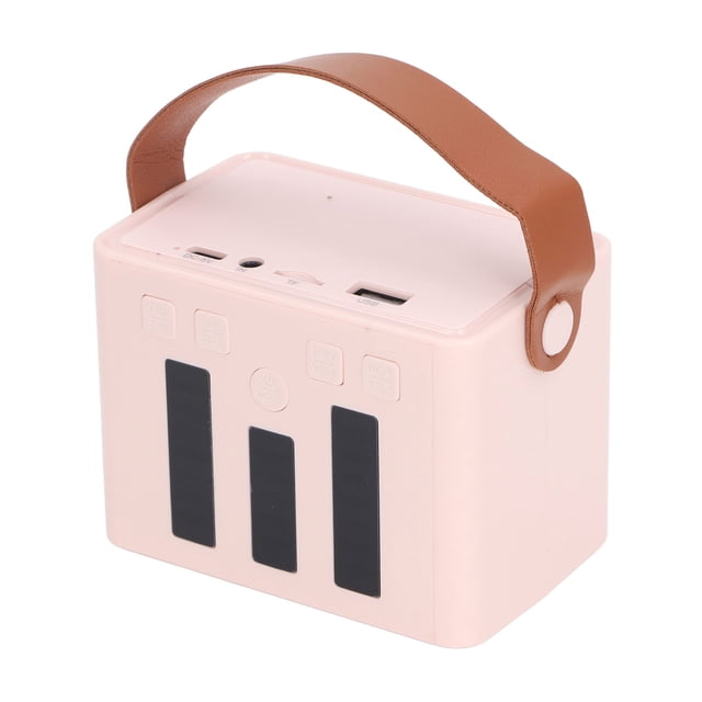 Microphone Speaker, Small Karaoke Microphone with Speaker for Birthday
