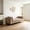 Wheat + Polyester, variant on AUU 83.1" Wide Chenille Upholstered Storage-Free Bench with Armrests & 2 Bolster Pillows – Modern Daybed-Style Chaise Lounge with Rubberwood Legs for Living Room, Bedroom, Apartment, or Guest Room