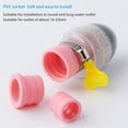 thumbnail image 2 of 1PCS Faucet Six Stage Water Filter for Kitchen Sink, Universal Interface Faucet Filter Kitchen Home Water Purification Universal Water Saving Water Filter, Splash-Proof & Water-Saving For Home Pink, 2 of 9
