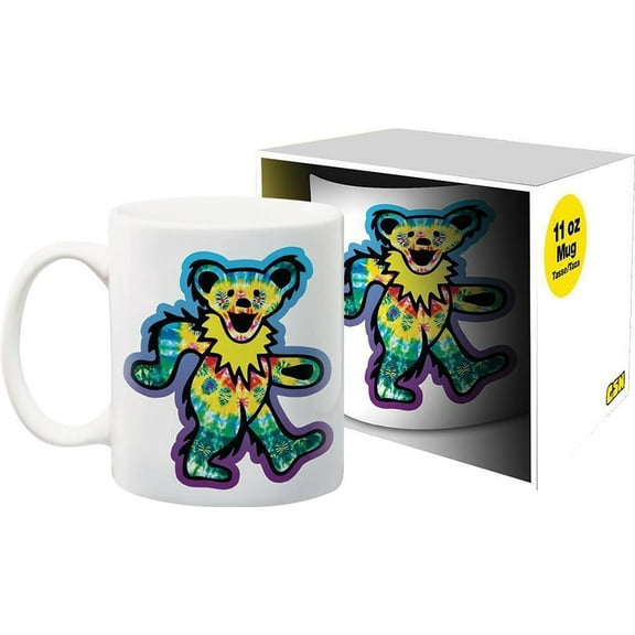 Grateful Dead Rainbow Bear 11 Ounce Ceramic Mug