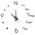 thumbnail image 1 of Office Wall Clock Living Room Wall Clocks Frameless Wall Clock Mirrored Clock Silent Wall Clock, 1 of 2
