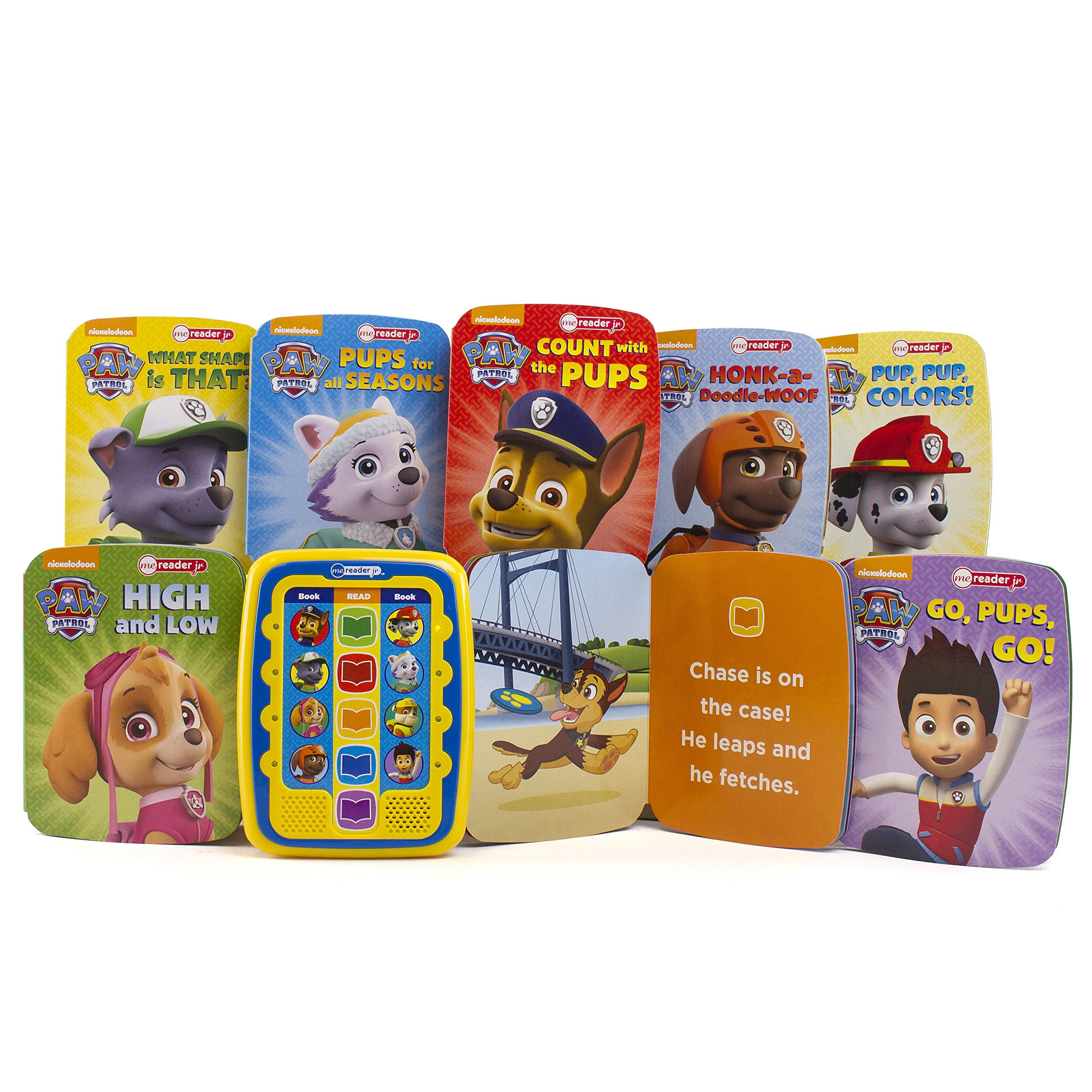 Nickelodeon Paw Patrol: Me Reader Jr Electronic Reader and 8