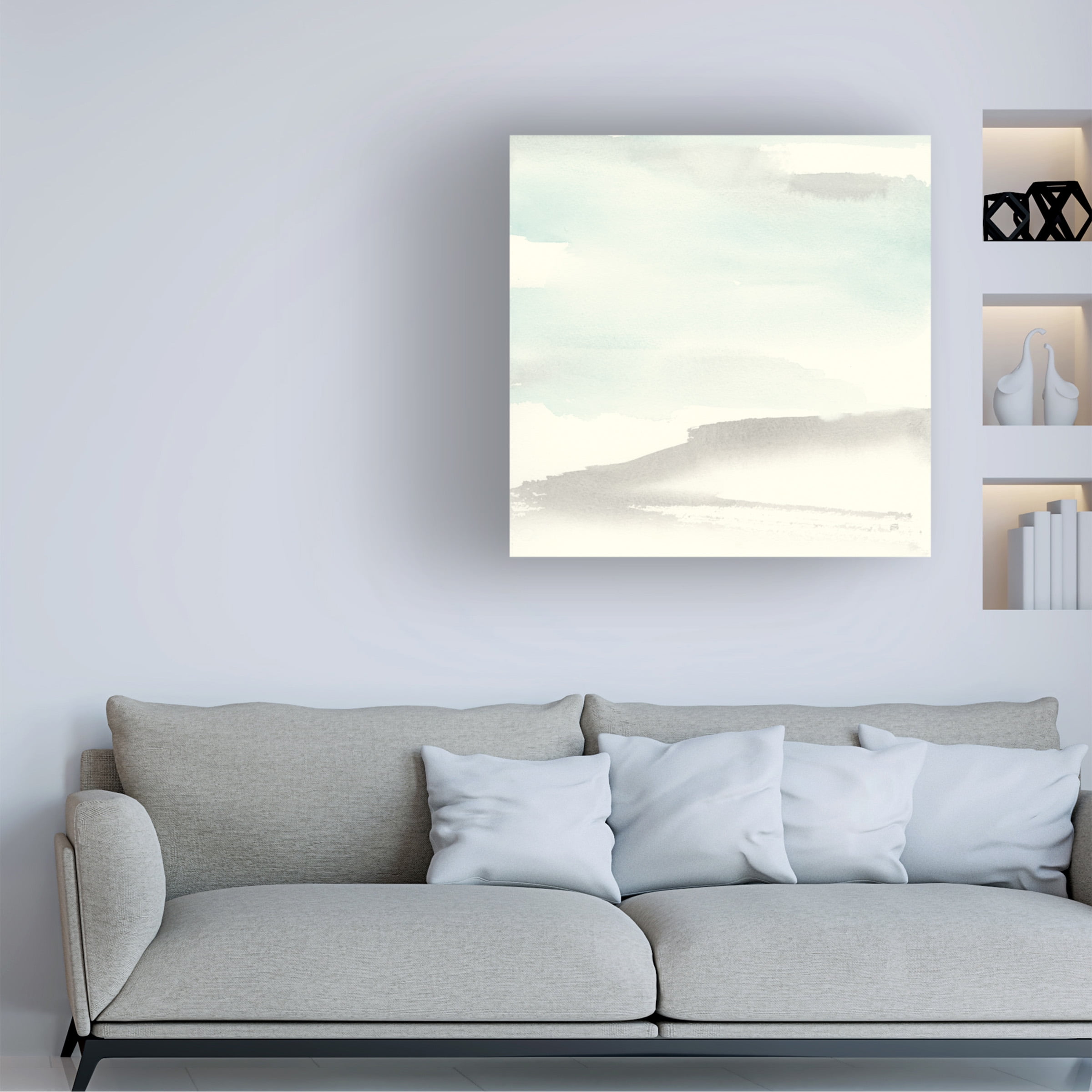 Trademark Fine Art 'Teal Sky II' Canvas Art by Chris Paschke