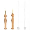 thumbnail image 3 of Punch Needle,Portable Punch Needle Knitting Weaving Tool Embroidery Pen Convenient Use, 3 of 14