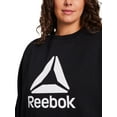 thumbnail image 5 of Reebok Women's and Women's Plus Sport Core Crewneck and Straight Leg Pant 2-Piece Set, Sizes XS-4X, 5 of 8