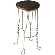 Butler Post-Industrial Iron and Reclaimed Wood Bar Stool by Butler Specialty Company