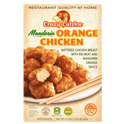 Crazy Cuizine Mandarin Orange Chicken - 22 oz Frozen Battered Chicken, Tangy Sauce, Air Fry Ready