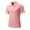 Pink, variant on Men Quick Dry Short Sleeve Golf Polo Shirts Breathable Athletic Collared Work Casual Polo T-Shirts