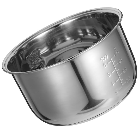 AURARMLET Universal Rice Cooker Replacement Pot 316 Stainless Steel Inner Bowl for Home Use