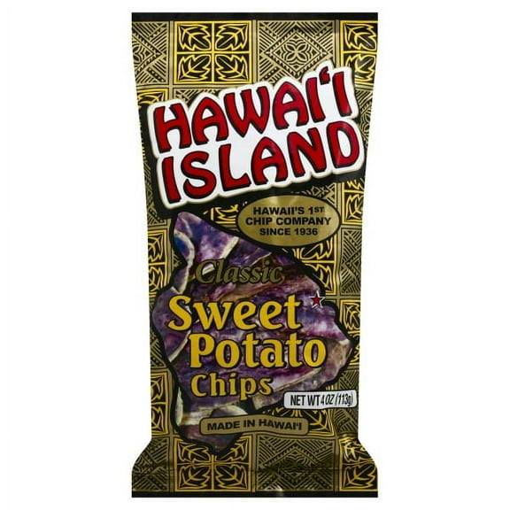 Hawaii Island Gourmet Hawaii Island  Potato Chips, 4 oz