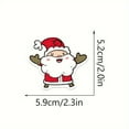 thumbnail image 3 of 100pcs Festive Christmas Stickers - Cartoon Santa, Animals & Tree Designs for Laptops, Scrapbooks & Fridge Decor | Matte Finish, Self-Adhesive PVC, 3 of 6