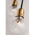 thumbnail image 3 of Hudson Valley Lighting 1103 Marlow 3 Light 10" Wide Multi Light Pendant - Nickel, 3 of 6