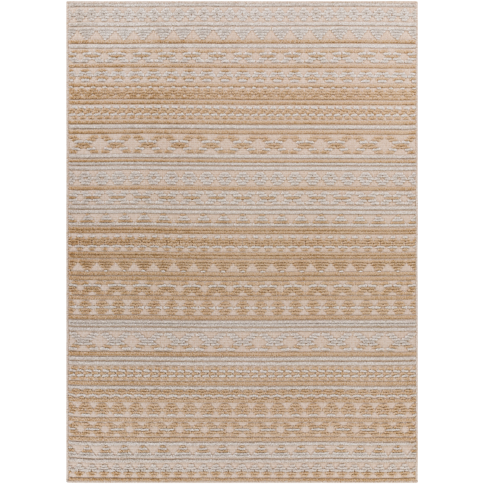 Artistic Weavers  Camel 3' x 5'  Machine Washable Rectangle Area Rug