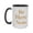 Black, variant on "Be Here Now" 15oz Mindful Ceramic Mug - Elegant & Uplifting Drinkware for Home & Office