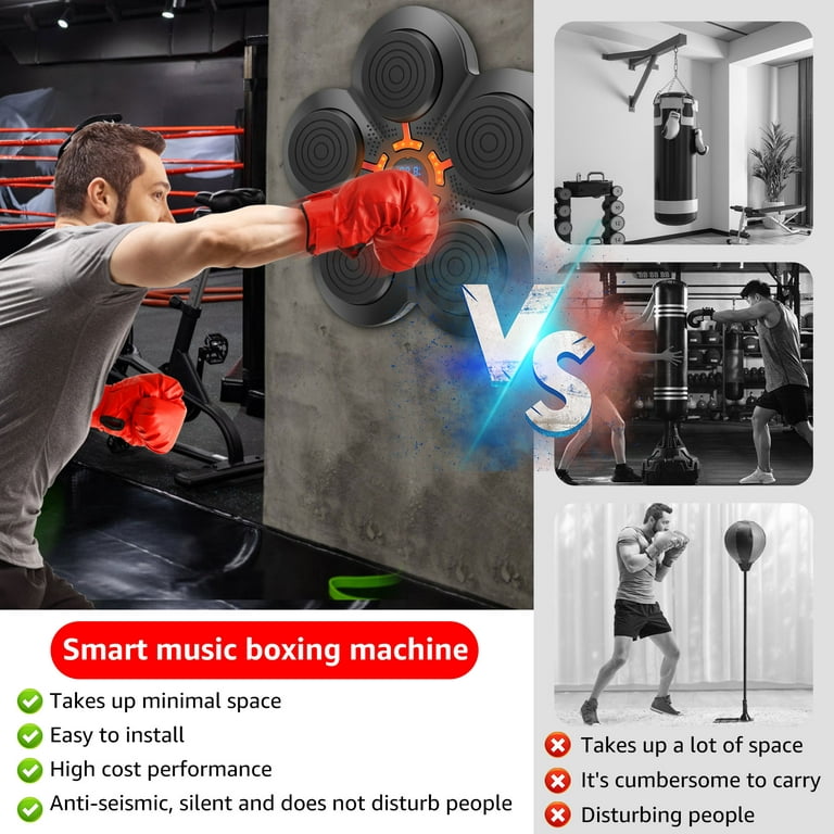 Electronic Music Boxing Machine Wall Mounted Smart Bluetooth