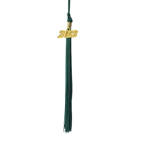 Ornaments DIY Crafts Student Dress up Pure Color Graduation Cap Hanging 2023 Charm Pendant Academic Tassel GREEN