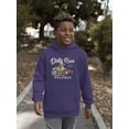 thumbnail image 2 of Cool Racer Crocodile Design Hoodie Juniors -Image by Shutterstock,  Large, 2 of 4